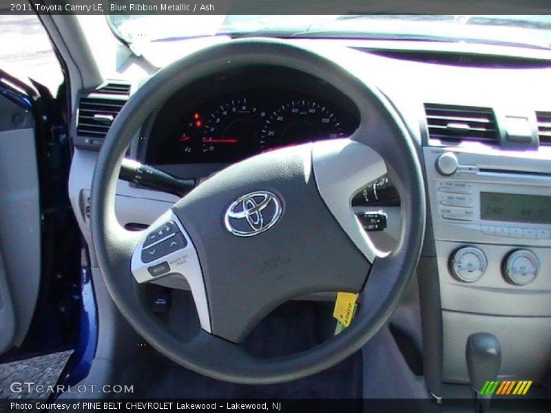 Blue Ribbon Metallic / Ash 2011 Toyota Camry LE
