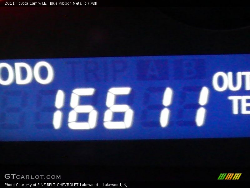 Blue Ribbon Metallic / Ash 2011 Toyota Camry LE