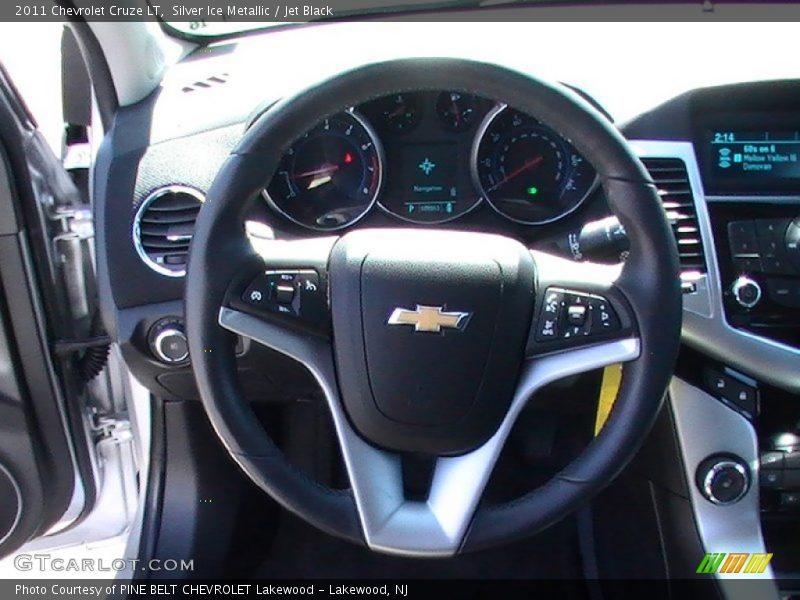 Silver Ice Metallic / Jet Black 2011 Chevrolet Cruze LT
