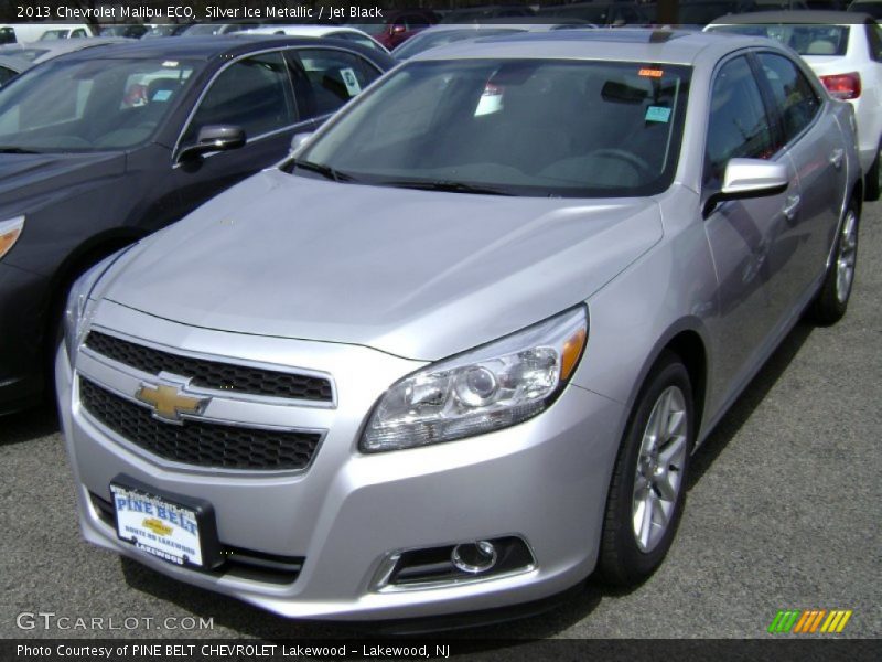 Silver Ice Metallic / Jet Black 2013 Chevrolet Malibu ECO