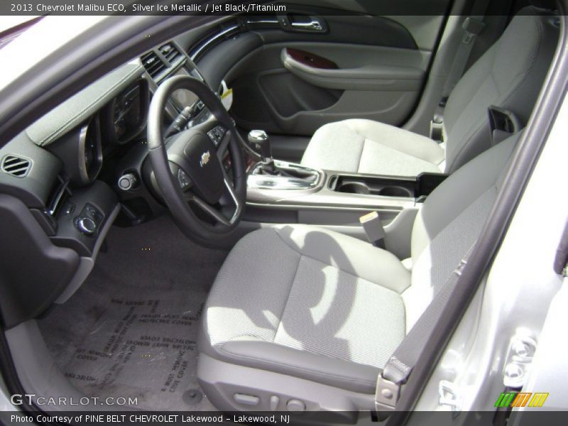 Silver Ice Metallic / Jet Black/Titanium 2013 Chevrolet Malibu ECO