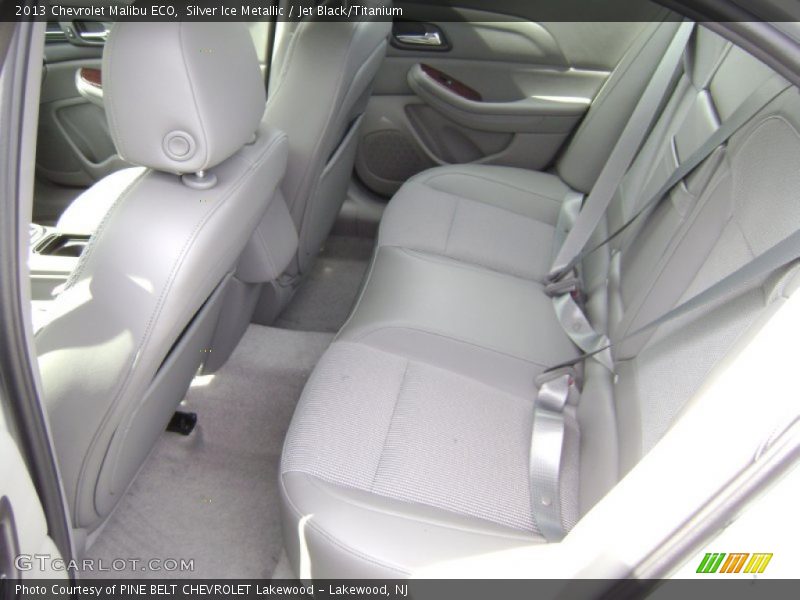 Silver Ice Metallic / Jet Black/Titanium 2013 Chevrolet Malibu ECO
