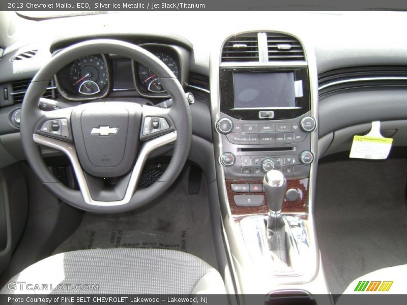 Silver Ice Metallic / Jet Black/Titanium 2013 Chevrolet Malibu ECO