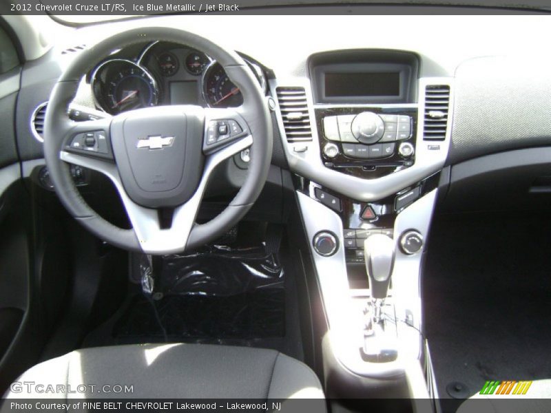 Ice Blue Metallic / Jet Black 2012 Chevrolet Cruze LT/RS