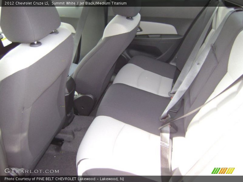 Summit White / Jet Black/Medium Titanium 2012 Chevrolet Cruze LS