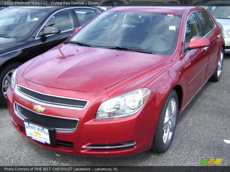 Crystal Red Tintcoat / Ebony 2012 Chevrolet Malibu LT