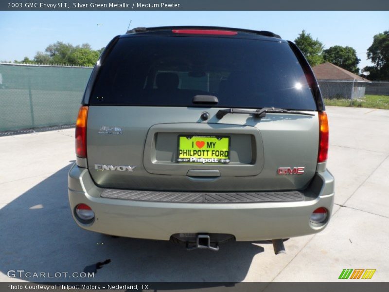 Silver Green Metallic / Medium Pewter 2003 GMC Envoy SLT