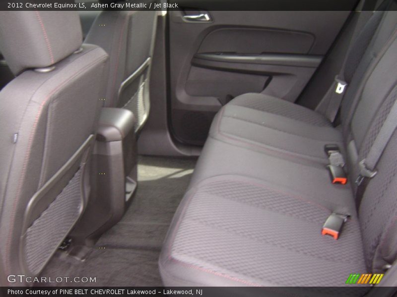 Ashen Gray Metallic / Jet Black 2012 Chevrolet Equinox LS