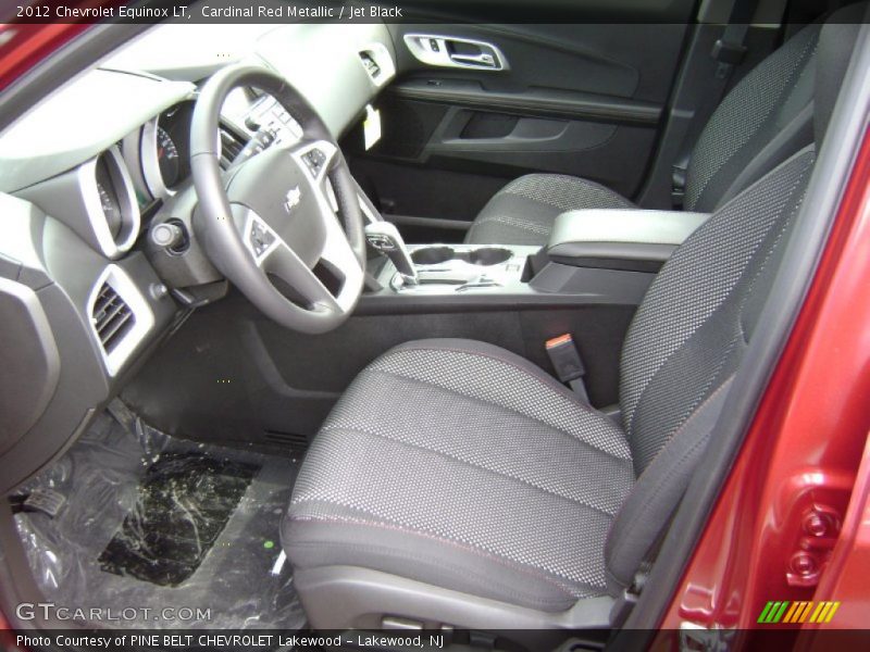 Cardinal Red Metallic / Jet Black 2012 Chevrolet Equinox LT