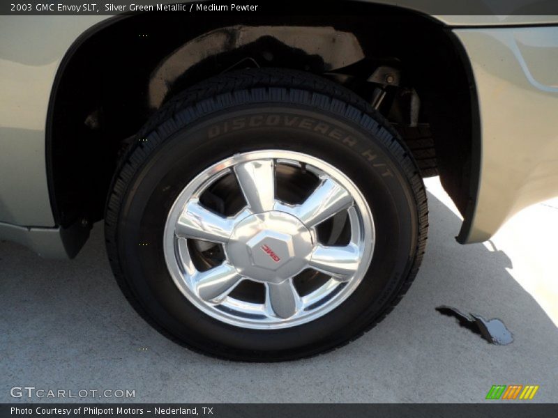 Silver Green Metallic / Medium Pewter 2003 GMC Envoy SLT