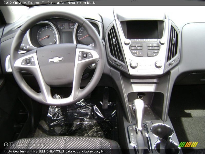 Cardinal Red Metallic / Jet Black 2012 Chevrolet Equinox LT