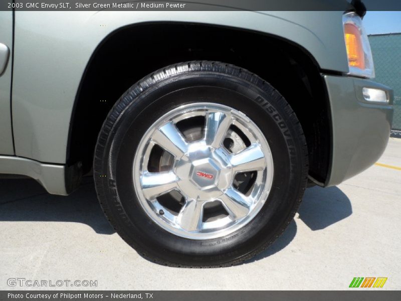 Silver Green Metallic / Medium Pewter 2003 GMC Envoy SLT