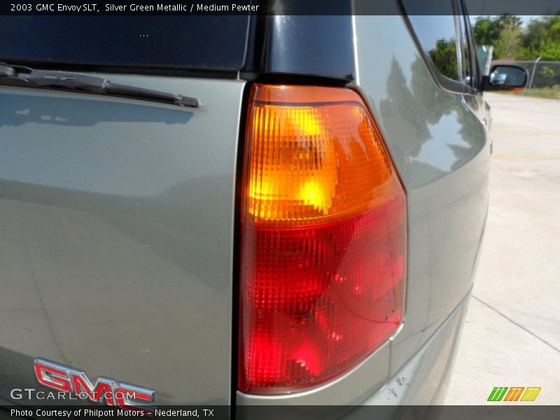 Silver Green Metallic / Medium Pewter 2003 GMC Envoy SLT