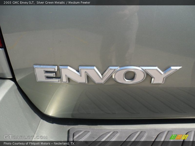 Silver Green Metallic / Medium Pewter 2003 GMC Envoy SLT