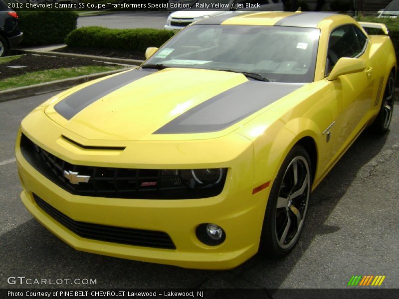 Front 3/4 View of 2012 Camaro SS Coupe Transformers Special Edition