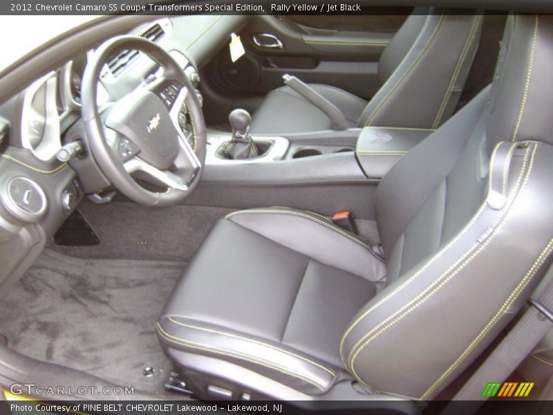  2012 Camaro SS Coupe Transformers Special Edition Jet Black Interior