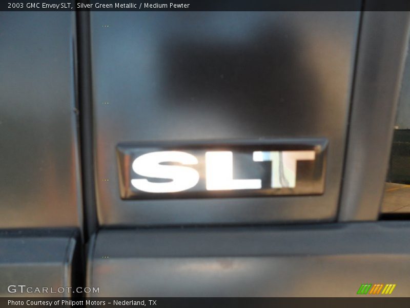 Silver Green Metallic / Medium Pewter 2003 GMC Envoy SLT