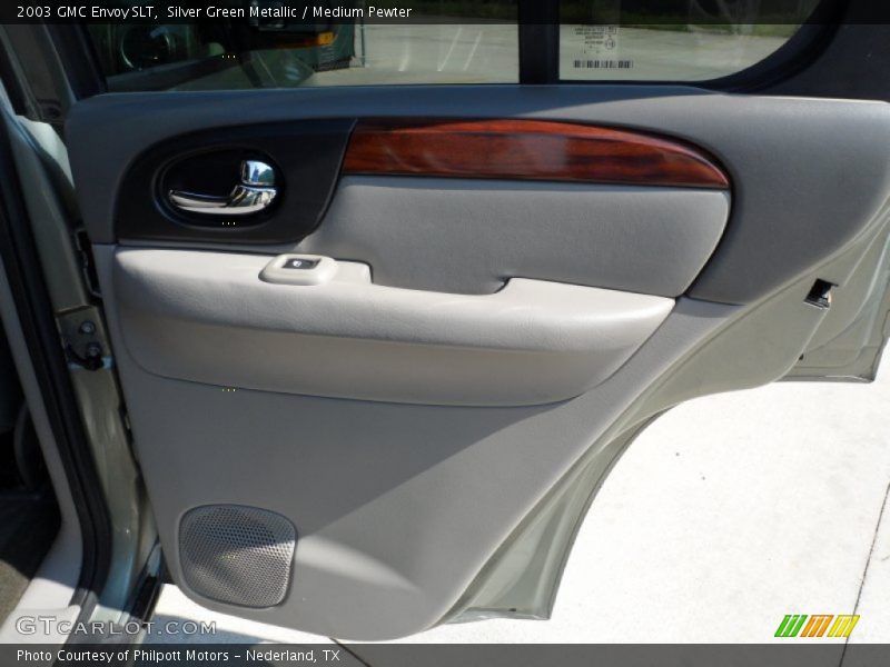 Silver Green Metallic / Medium Pewter 2003 GMC Envoy SLT