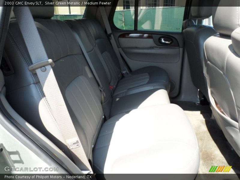 Silver Green Metallic / Medium Pewter 2003 GMC Envoy SLT