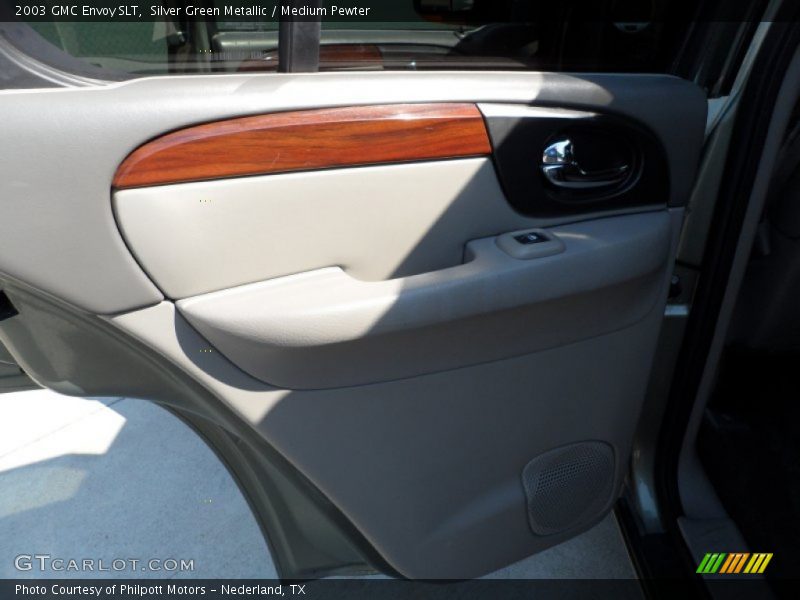 Silver Green Metallic / Medium Pewter 2003 GMC Envoy SLT