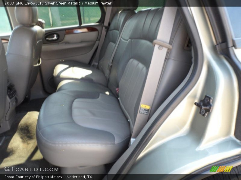 Silver Green Metallic / Medium Pewter 2003 GMC Envoy SLT