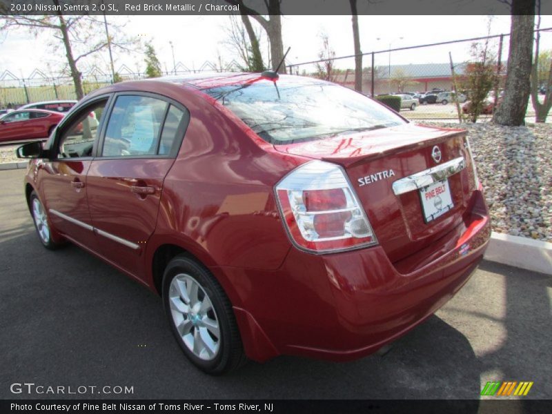Red Brick Metallic / Charcoal 2010 Nissan Sentra 2.0 SL