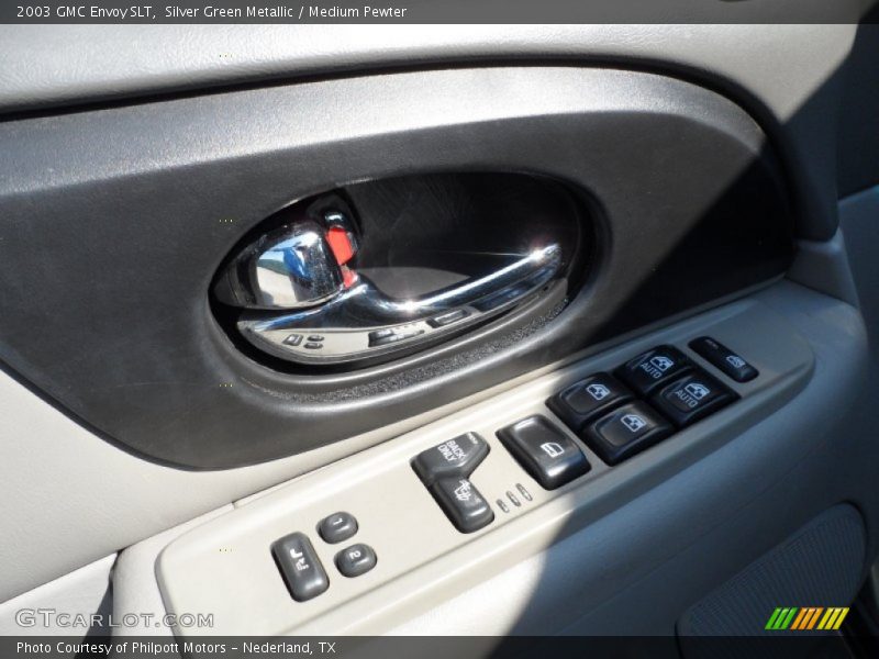 Silver Green Metallic / Medium Pewter 2003 GMC Envoy SLT