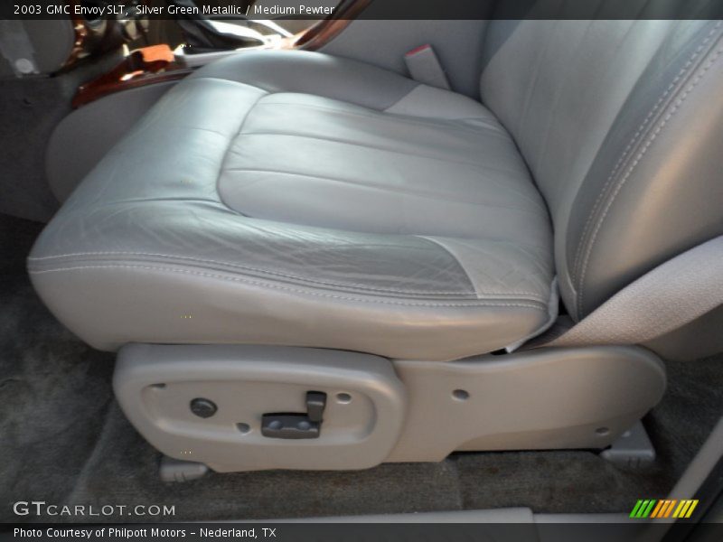 Silver Green Metallic / Medium Pewter 2003 GMC Envoy SLT