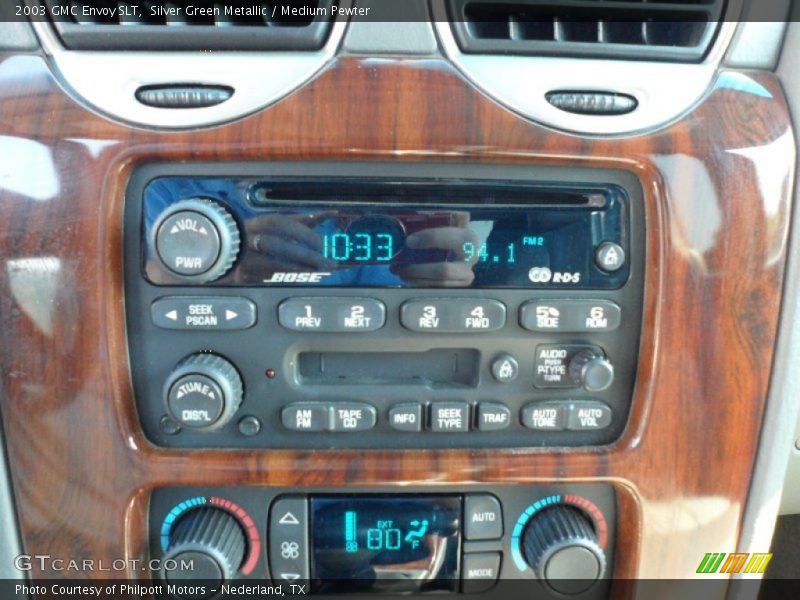 Silver Green Metallic / Medium Pewter 2003 GMC Envoy SLT