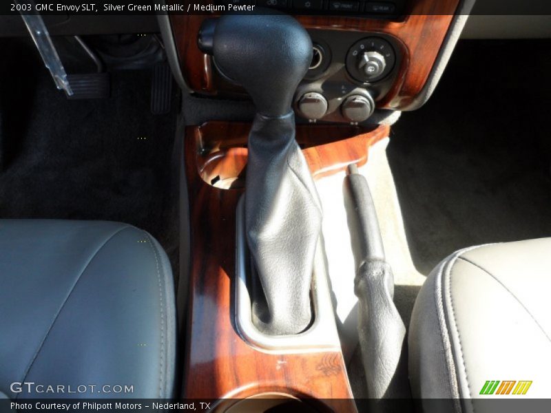 Silver Green Metallic / Medium Pewter 2003 GMC Envoy SLT