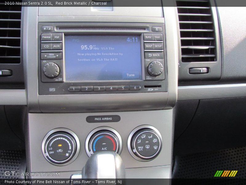 Red Brick Metallic / Charcoal 2010 Nissan Sentra 2.0 SL