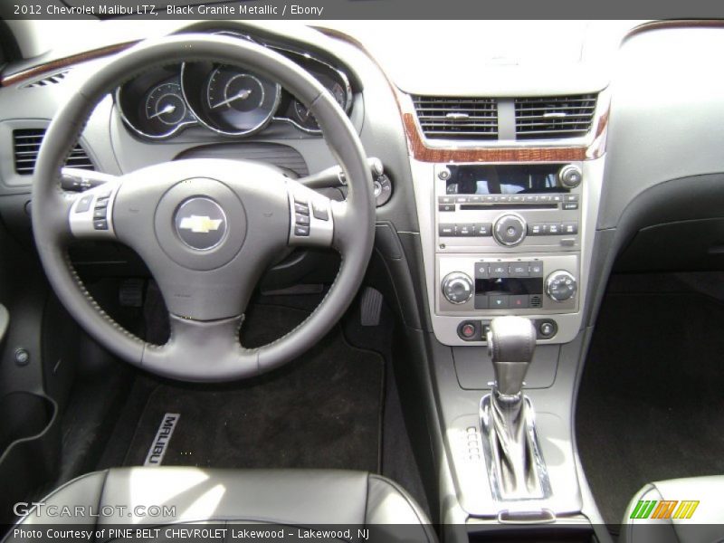 Black Granite Metallic / Ebony 2012 Chevrolet Malibu LTZ