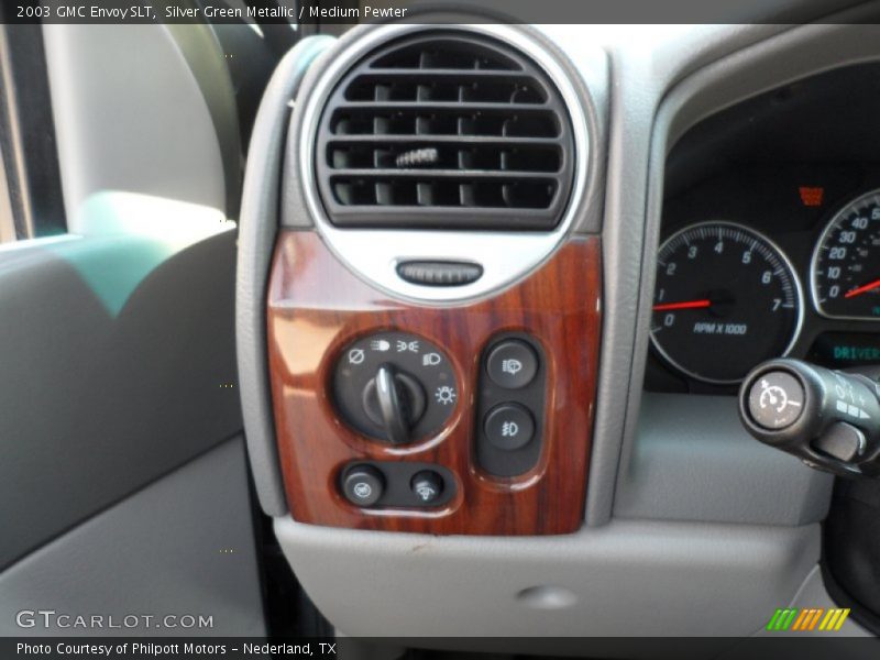 Silver Green Metallic / Medium Pewter 2003 GMC Envoy SLT