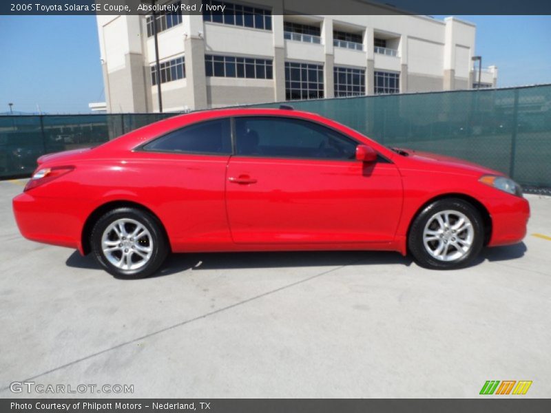 Absolutely Red / Ivory 2006 Toyota Solara SE Coupe