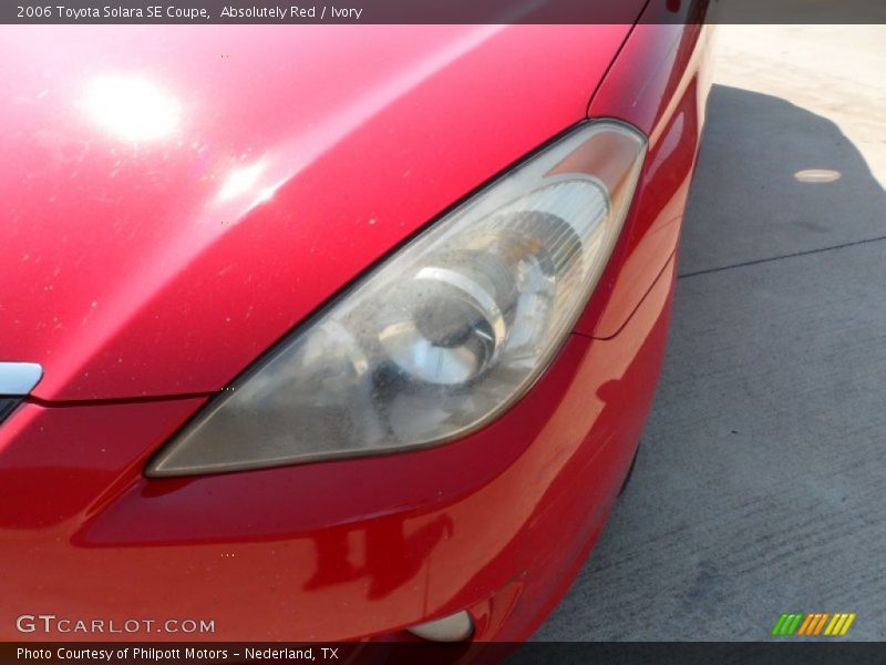 Absolutely Red / Ivory 2006 Toyota Solara SE Coupe