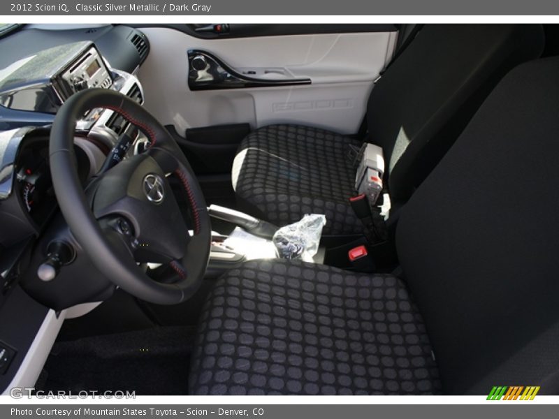 Classic Silver Metallic / Dark Gray 2012 Scion iQ