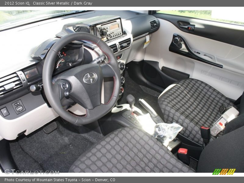 Classic Silver Metallic / Dark Gray 2012 Scion iQ