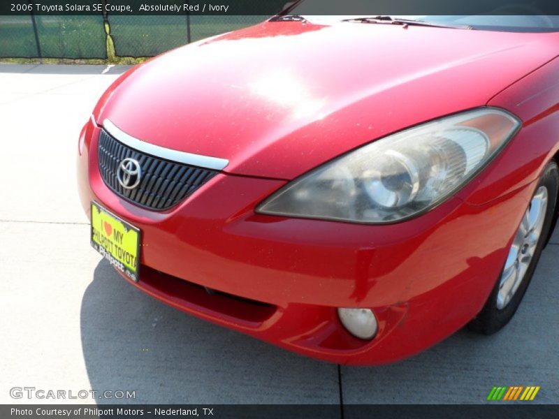 Absolutely Red / Ivory 2006 Toyota Solara SE Coupe