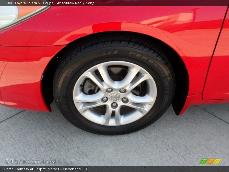Absolutely Red / Ivory 2006 Toyota Solara SE Coupe