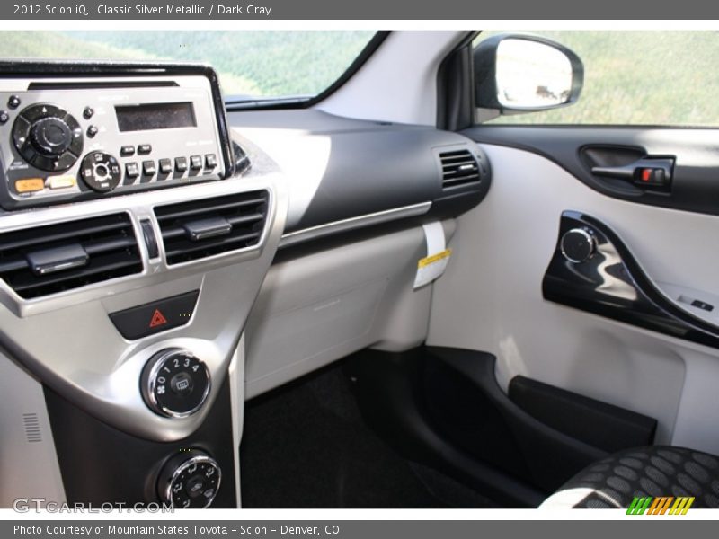 Classic Silver Metallic / Dark Gray 2012 Scion iQ