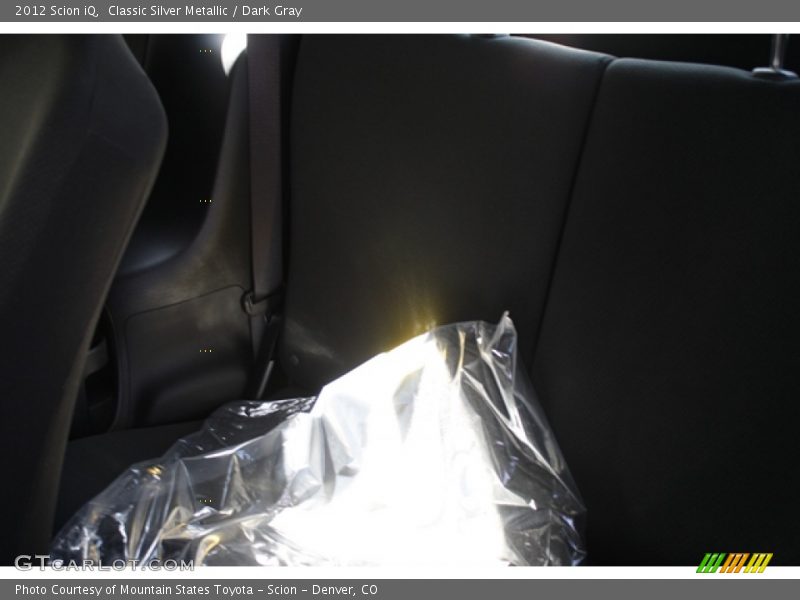 Classic Silver Metallic / Dark Gray 2012 Scion iQ
