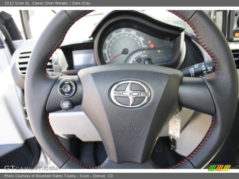 Classic Silver Metallic / Dark Gray 2012 Scion iQ