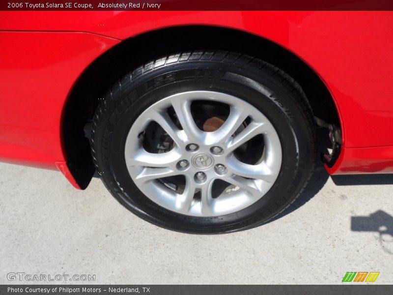 Absolutely Red / Ivory 2006 Toyota Solara SE Coupe