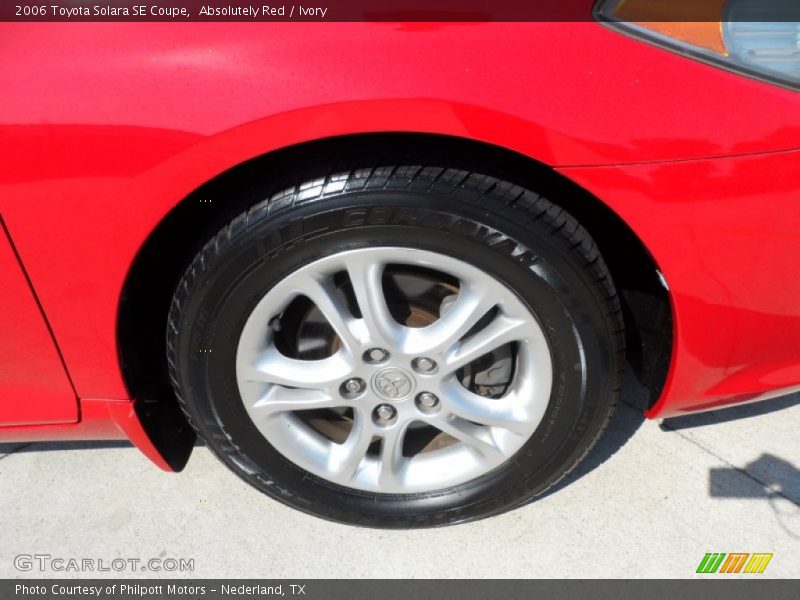 Absolutely Red / Ivory 2006 Toyota Solara SE Coupe