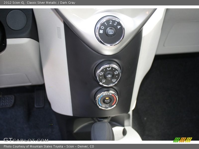 Classic Silver Metallic / Dark Gray 2012 Scion iQ
