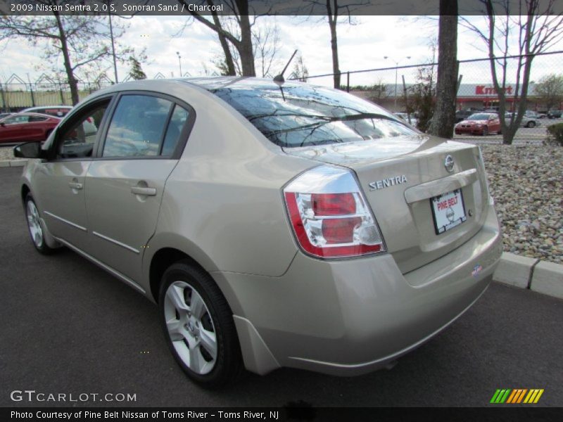 Sonoran Sand / Charcoal 2009 Nissan Sentra 2.0 S