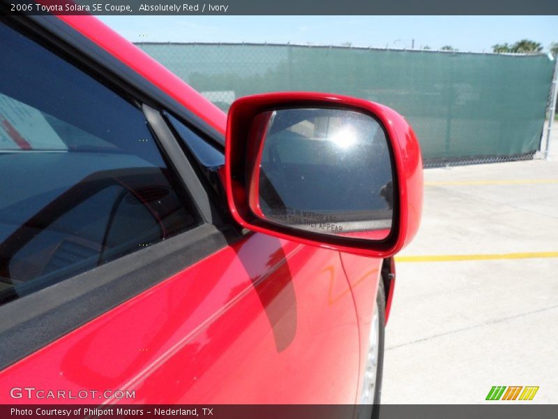 Absolutely Red / Ivory 2006 Toyota Solara SE Coupe