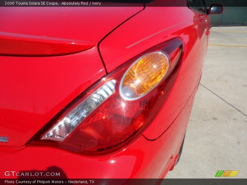 Absolutely Red / Ivory 2006 Toyota Solara SE Coupe