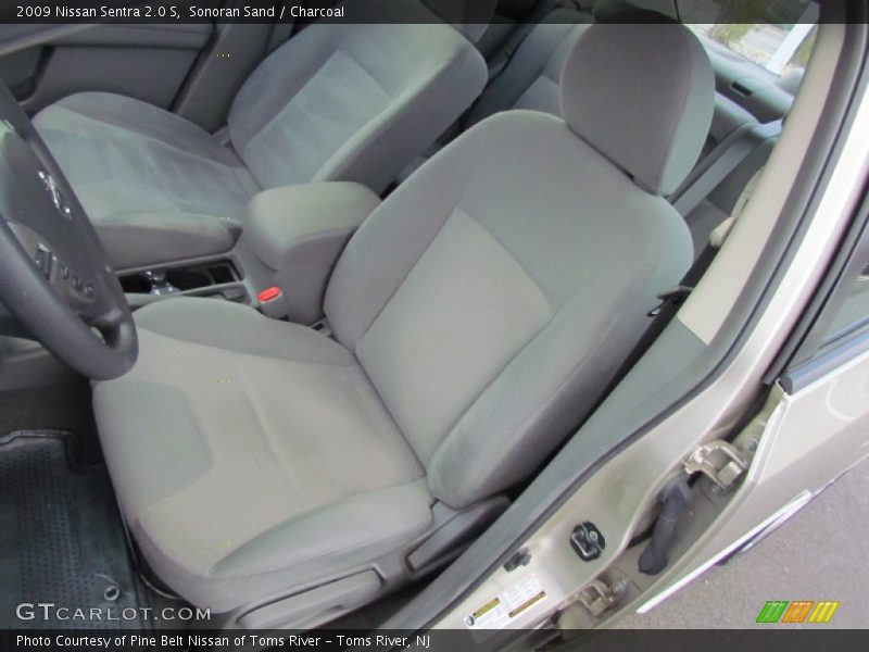 Sonoran Sand / Charcoal 2009 Nissan Sentra 2.0 S
