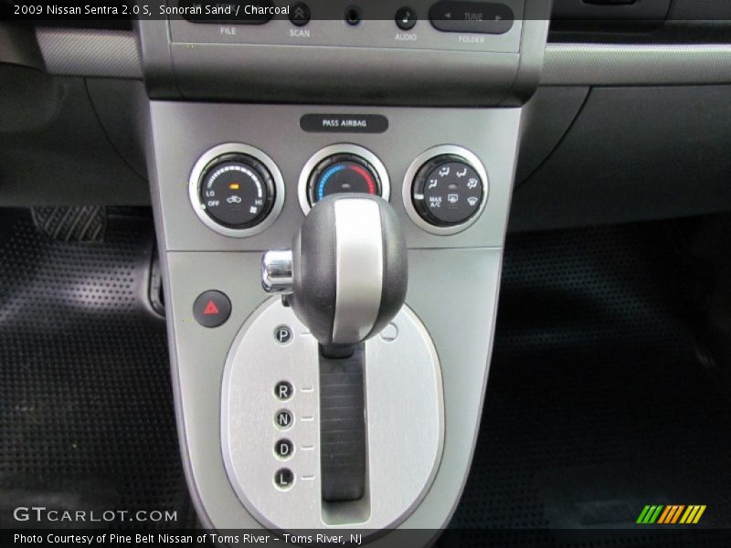 Sonoran Sand / Charcoal 2009 Nissan Sentra 2.0 S